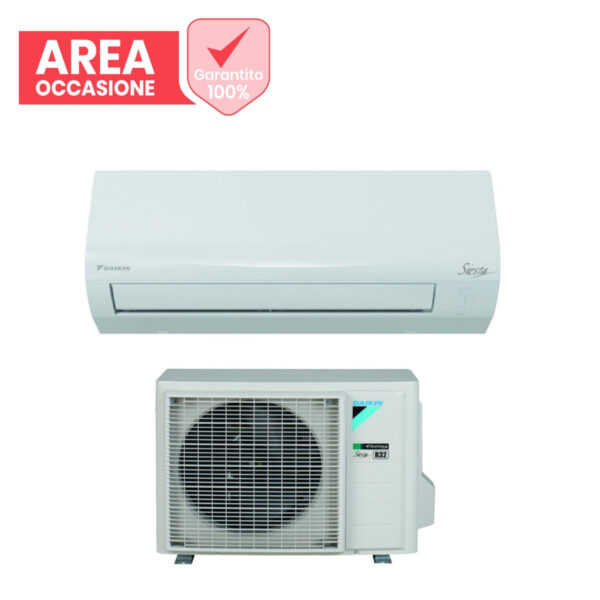 AREA OCCASIONS Air Conditioner Daikin Inverter Series SIESTA ATXF-E 12000 Btu ATXF35E + ARXF35E R-32 Wi-Fi Optional Class A++/A+