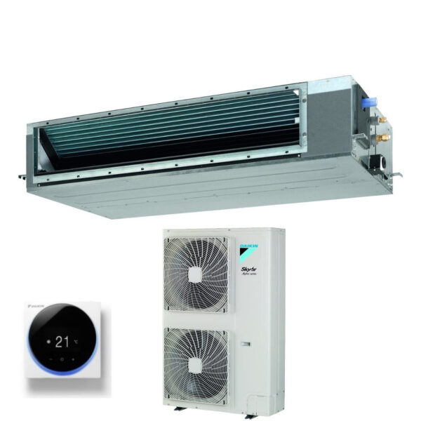 Daikin Bluevolution Ducted Air Conditioner Medium Pressure 36000 Btu FBA100A + RZAG100NY1 Three-phase R-32 Wi-Fi Optional with Wired Control