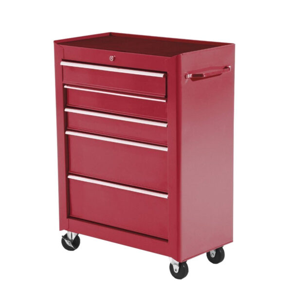 EASYCOMFORT Tool Trolley with Drawer Red 61.5 x 33 x 85cm