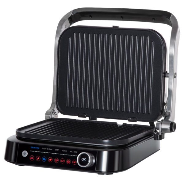Easycomfort Elektrische Fietsplaat 2100W Beschikbaar op 180° met 8 Kookprogramma's, Zwart