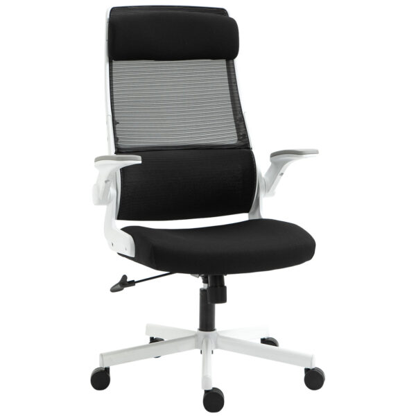 EasyComfort verstelbare bureaustoel met vervangende armbanden, 77x75x115-125 cm