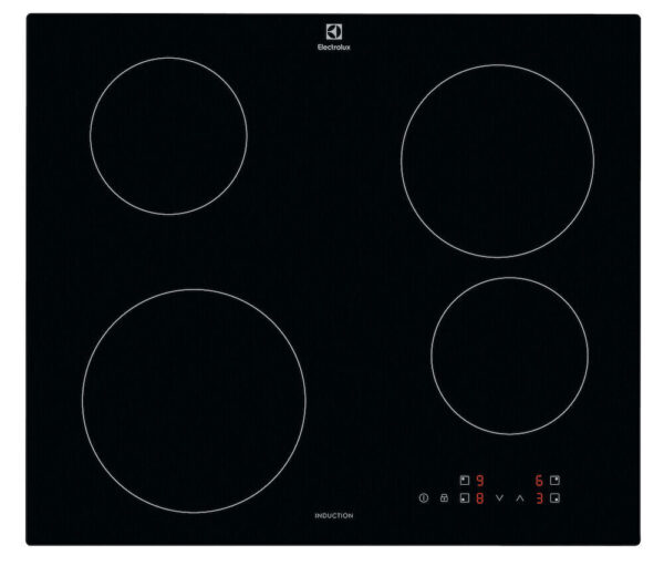 Plan A Induction Electrolux EIB60424CK Series 300 4 Fireworks (L59xP52) Vetroceramic Black