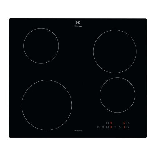 Keukenplan Inductie Electrolux Serie 300 KIB60424CK 4 Foods (L59xP52) Vetroceramisch Zwart