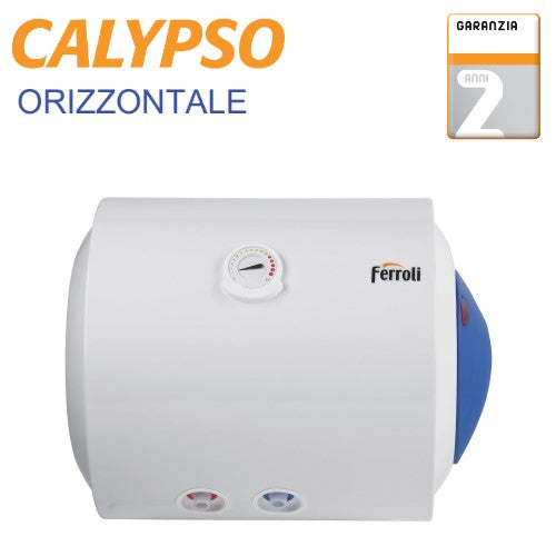 BARGAIN AREA Electric Water Heater Ferroli Calypso 50 HO Horizontal 50 Liters