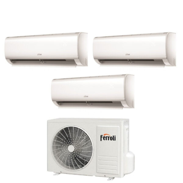 Air Conditioner Ferroli Trial Split Inverter Series AMBRA M 7+9+12 with 27-3 R-32 Integrated Wi-Fi 7000+9000+12000 - News