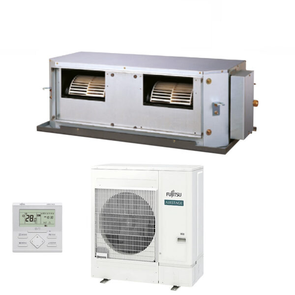 Fujitsu Air Conditioner High Prevalence Series KH 45000 Btu ARXG45KHTB R-32 Wi-Fi Triphase Optional