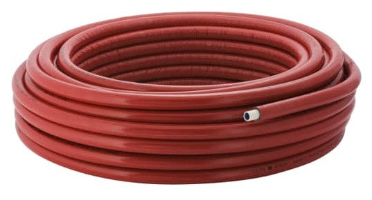 Geberit MEPLATHERM Multilayer Pre-insulated Pipe for Heating 50 Meters 20 x 2.5 mm Red Color