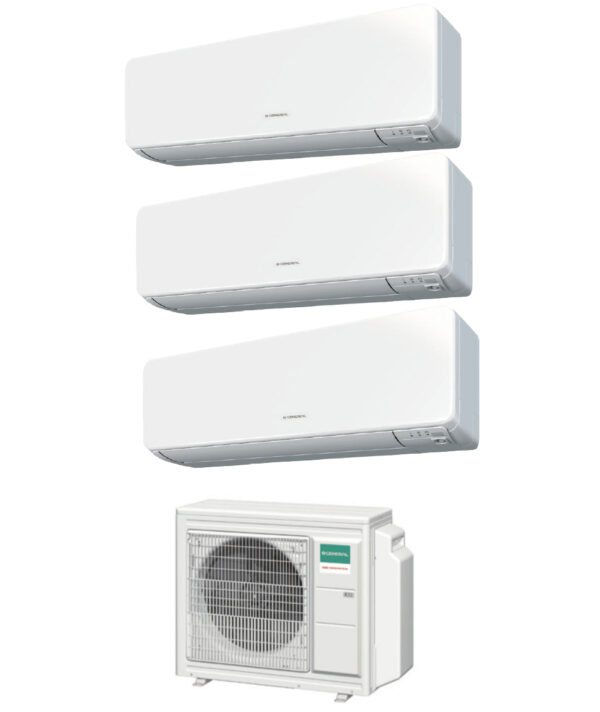 Algemene Fujitsu Trial Split Inverter Airconditioning KGTB 9+9+14 btu met AOHG24KBTA3 R-32 9000+9000+14000 Wi-Fi Optioneel - Nieuws