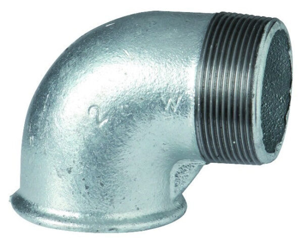 GF Elbow Male/Female Material Cast Iron Galvanized Coating Diameter 4" Code PO924ZC