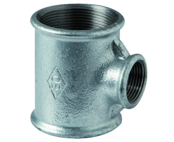 REDUCED TEE 2"x11/2"x2" GALVANIZED.