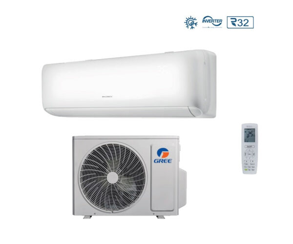 Airconditioner grijs Inverter serie ARI 12000 btu R-32 Wi-Fi geïntegreerd A++/A+ GWH12ATBXB-K6DNA1D