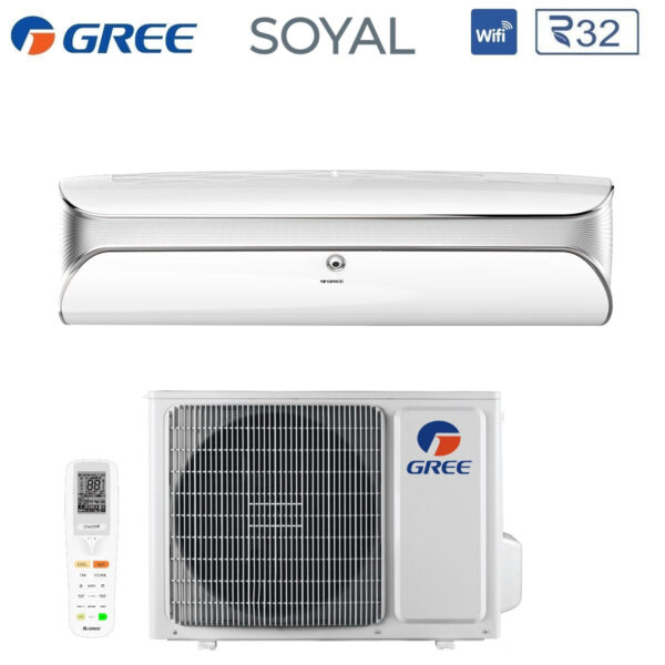 Groene inverter airconditioner SOYAL-serie 18000 Btu GWH18AKC-K6DNA1A/I R-32 Geïntegreerde wifi A++/A+