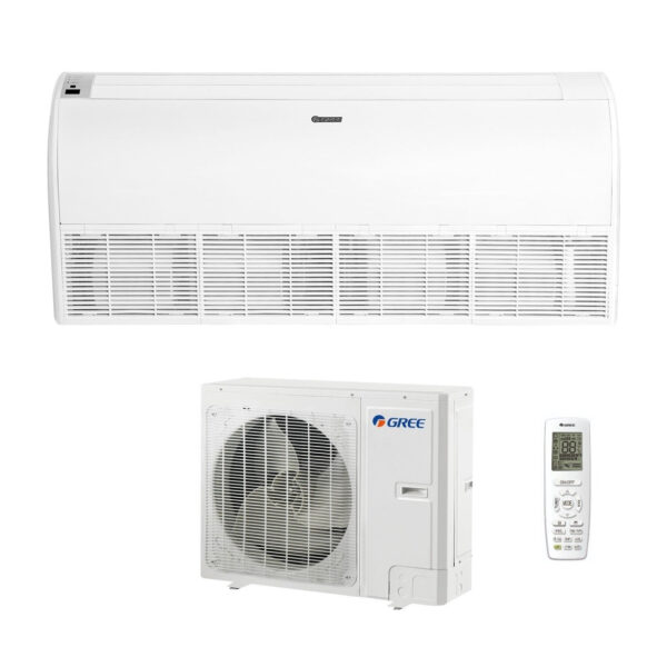 Groene plafond-/vloerairconditioner 48000 Btu GUD140ZD/AT R-32 Wi-Fi optioneel eenfase - Nieuw