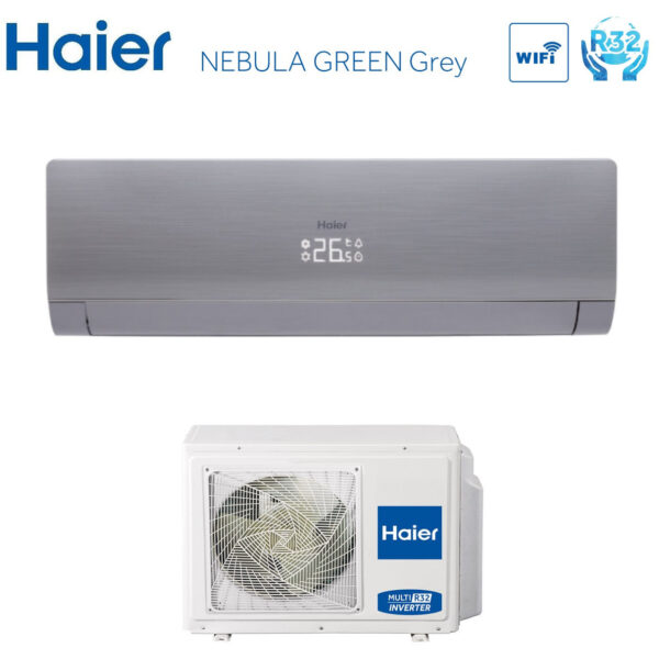 Airconditioner HAIER NEBULA GROEN GROEN 9000 BTU AS25S2SN3FA Klasse A+++