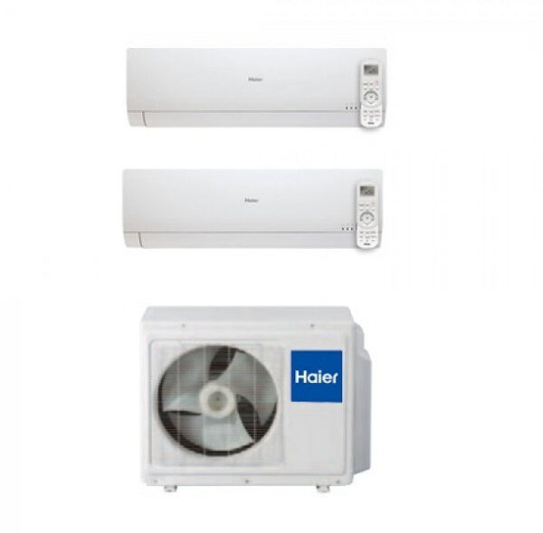 HAIER DUAL SPLIT OMVORMER BREZZA (BS4) Klasse A++ 7000+9000 met 2U18FS2ERA