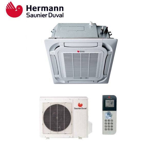 Airconditioner Hermann Saunier Duval Cassetta 4-weg inverter-serie VivAir SDH19 48000 BTU SDH 19-140T IKN Trifase R-32 - Noviteiten