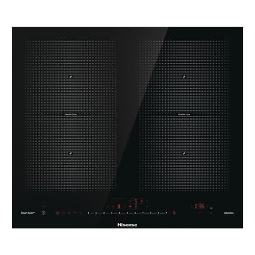 Keukenplan Inductie Hisense I6456CB 4 Foods (L59,5xP52) Vetroceramisch Zwart