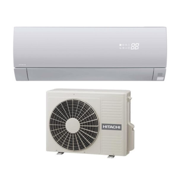 Hitachi Inverter Airconditioner PREMIUM FROST WASH WIT serie 18000 Btu RAK-50PSEW R-32 Wi-Fi Optioneel Wit - Nieuw