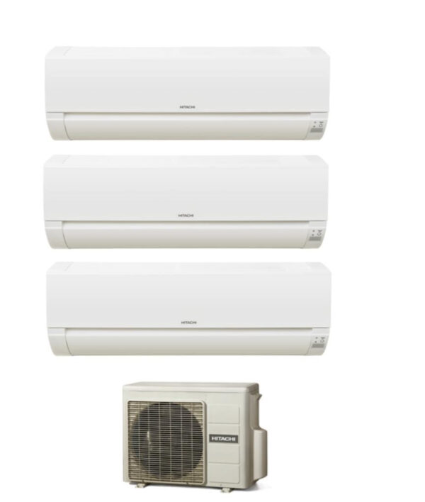 Hitachi Trial Split Inverter Airconditioning Dodai Frostwash serie 7000+9000+9000 met RAM-53NE3F R-32 Wi-Fi Optioneel - NIEUW 7+9+9