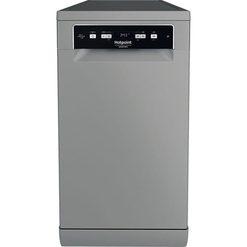 Wasmachine Hotpoint Ariston HA3FC10BS7A0S 10 C-Klasse Afdekking (A85xL45xP59) Roestvrij staal