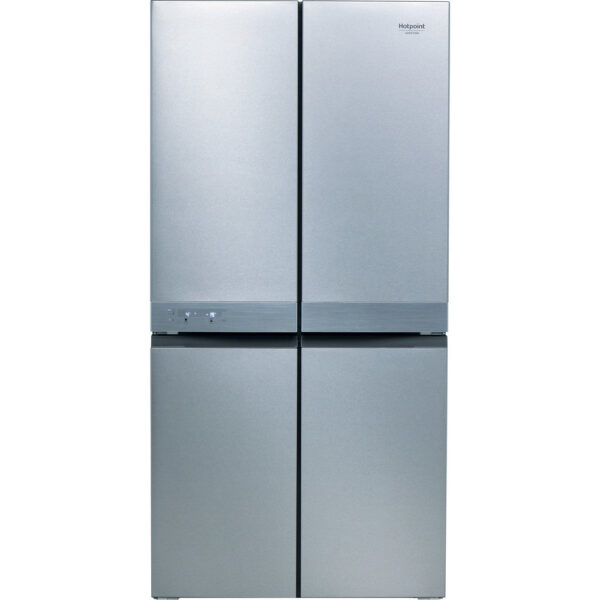 Amerikaanse Hotpoint HAQ9 E1L 610 liter Klasse F No Frost 4 deuren (A187,4xL90,9xP69,8) RVS Display Touch A Led Super Cool