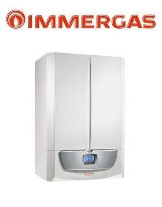 IMMEGAS VICTRIX ZEUS SUPERIOR CONDENSATIEKETEL 32 KW METHAAN MET KETEL COMPLEET MET ROOKAFVOERSET - NIEUWE ERP Split rookgasafvoerset, methaan