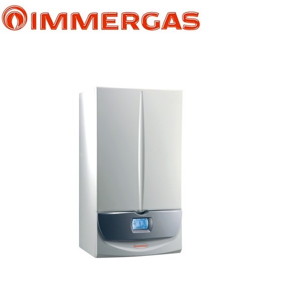 IMMERAS VICTRIX SUPERIOR 32 KW CONDENSATIEGASKETEL COMPLEET MET KIT VOOR METHAANROOKAFVOER - NIEUWE ERP Split rookgasafvoerkit, methaan