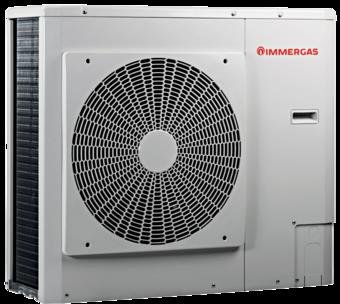 Mini Chiller Lucht Warmtepomp Water Inverter Inverter Audax 6 DC Monobloc R-410 3.027809 met Commando Inbegrepen