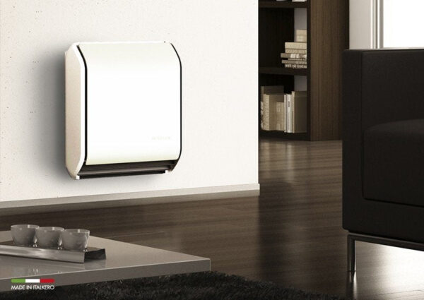 Gastrapradiator Italkero STRATOS MB 7.0 Methaan/Gpl 6,25 kW Witte Kleur Met Rookkit