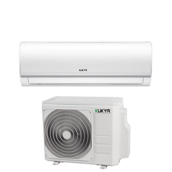 Kukyr Inverter Airconditioner SPRING-serie 24000 Btu SPRING-24 R-32 Wi-Fi Optioneel Klasse A++/A+