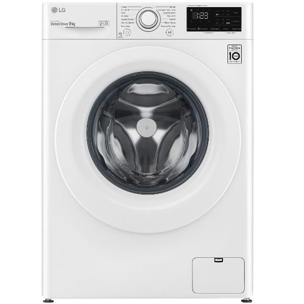 LG Frontlader Wasmachine 9 kg Motoromvormer Ai dd 1400 RPM F4WV309N3E Klasse B