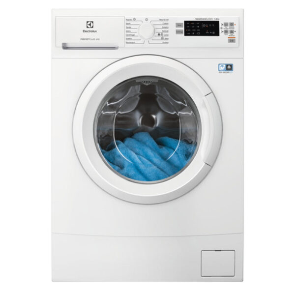 Electrolux Perfect Care 600 SensiCare EW6S526I Slanke wasmachine met voorlader, 6 kg, energieklasse D, 1200 tpm (H84,3 x L59,5 x D37,8)