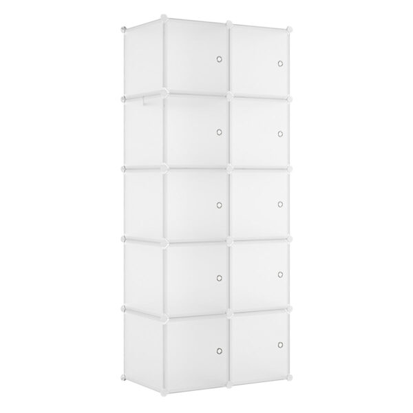 Garderobekast 10 modules in kunststof met EAN 8024299800761