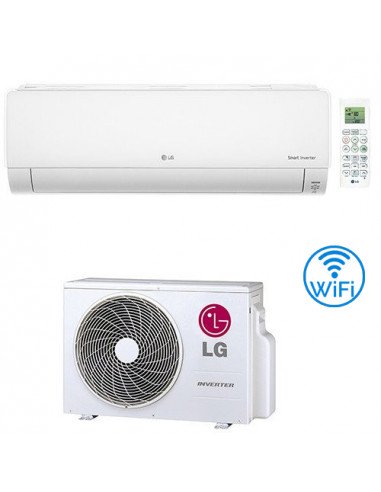 LG Inverter Airconditioner DELUXE Serie 9000 Btu DC09RT R-32 Geïntegreerde Wi-Fi Klasse A++/A+