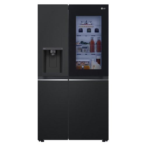 Koelkast Side-by-Side Lg GSGV81EPLL 635 liter Klasse E (A179xL91,3xP73,5) Total No Frost ThinQ Alexa Google Assistant Zwart Opaco