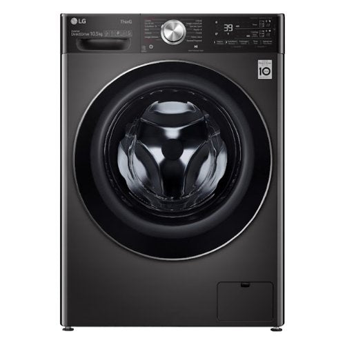 Wasmachine A Frontale belasting Lg 13 kg Serie R9 F4R9513TPBC AI DD Klasse A -20% 1400 Giri (A85xL60xP61,5) ThinQ Alexa Google Assistant Platinum Black