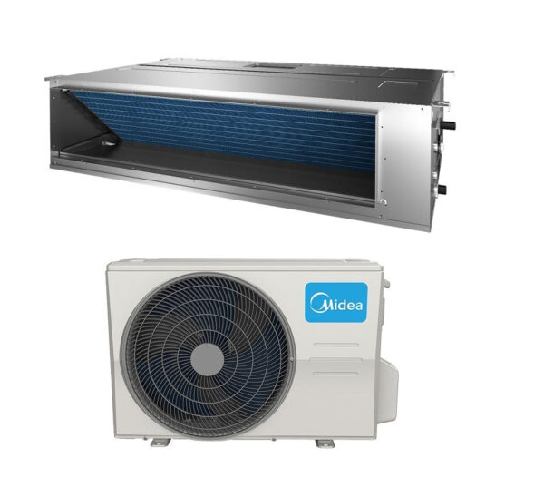 Midea Inverter Ducted Air Conditioner 36000 btu R-32 MTI-36HWFNX complete with remote control and wireless control A++ Wi-Fi Optional - NEW