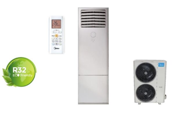 Midea Column Air Conditioner LCAC Inverter 48000 Btu MFG-48FNXD0 R-32 Wi-Fi Optional - New
