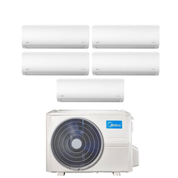 Midea Penta Split Inverter Airconditioner XTREME 9+9+9+9+9+9 serie met M5O-42FN8-Q R-32 Geïntegreerde Wi-Fi 9000+9000+9000+9000 - Nieuw