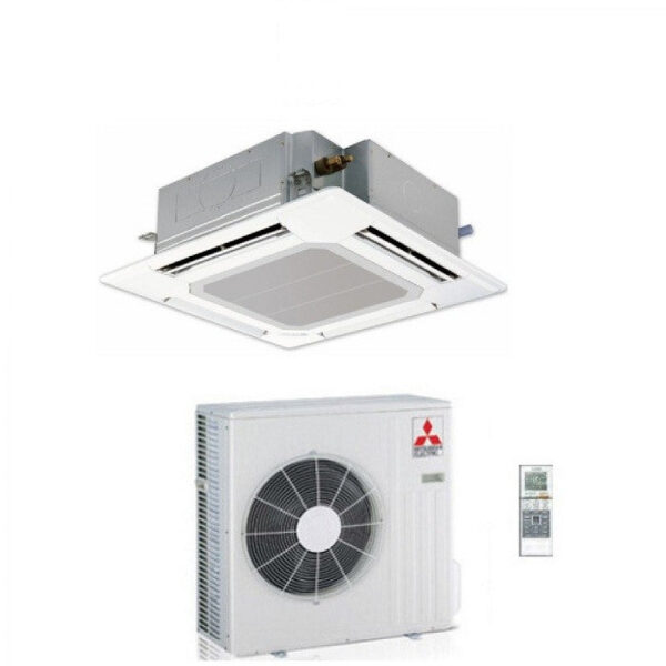 MITSUBISHI ELEKTRISCHE INVERTER CASSETTE AIRCONDITIONER mod. SLZ-KF25VA2 A++ 9000 BTU NIEUW