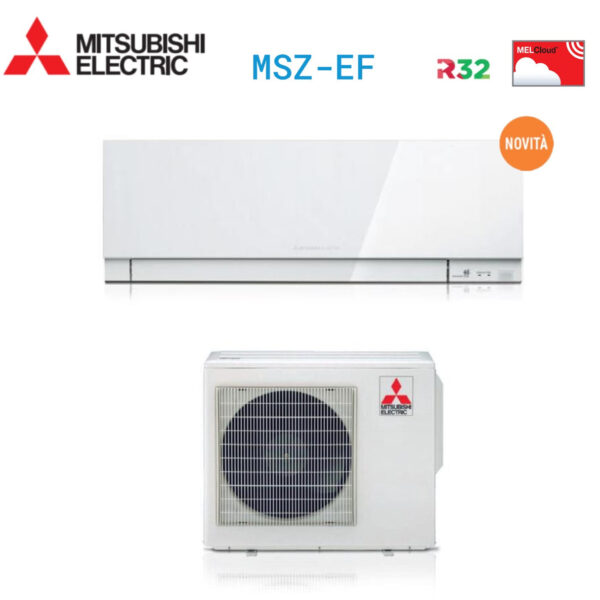Mitsubishi Electric Inverter Air Conditioner Kirigamine ZEN R-32 White 9000 btu MSZ-EF25VGW White A+++ - NEW