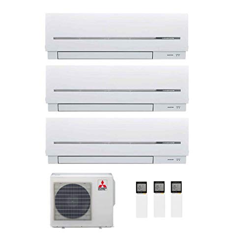 Airconditioner MITSUBISHI ELECTRIC TRIAL SPLIT 9+9+12 INVERTER SF SERIE 9000+9000+12000 MET MXZ-3E68VA NIEUW