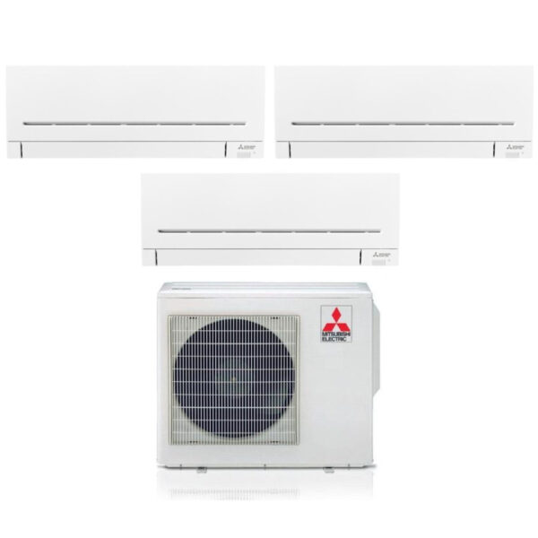 Airconditioner Mitsubishi Electric Trial Split Inverter Serie AP-VGK 7+9+15 met MXZ-3F68VF2 R-32 Wi-Fi Geïntegreerd 7000+9000+15000