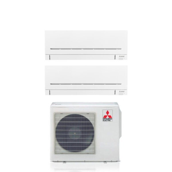 Mitsubishi Electric Trial Split Inverter Airconditioner AP-VGK Serie 9+18 met MXZ-3F54VF2 R-32 Geïntegreerde Wi-Fi 9000+18000