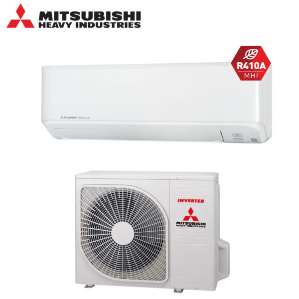Mitsubishi Heavy Industries DC Inverter Airconditioner 9000 Btu DXK09Z5-S (nieuwe afkorting DXK09Z6-W Gas R-32)