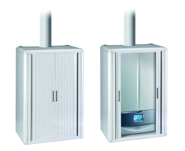 Garofalo PVC ketel werkend met horizontaal schuifluik Model L=590 mm D=385 mm H=1000 mm Code Bpl2000