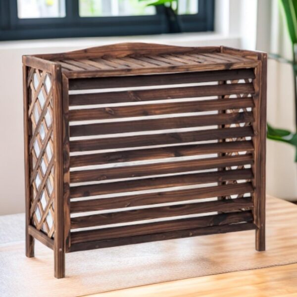 Copper Cover Outdoor Unit Wood Air Conditioner 80x47x77 For Air Conditioners 9000/12000 btu