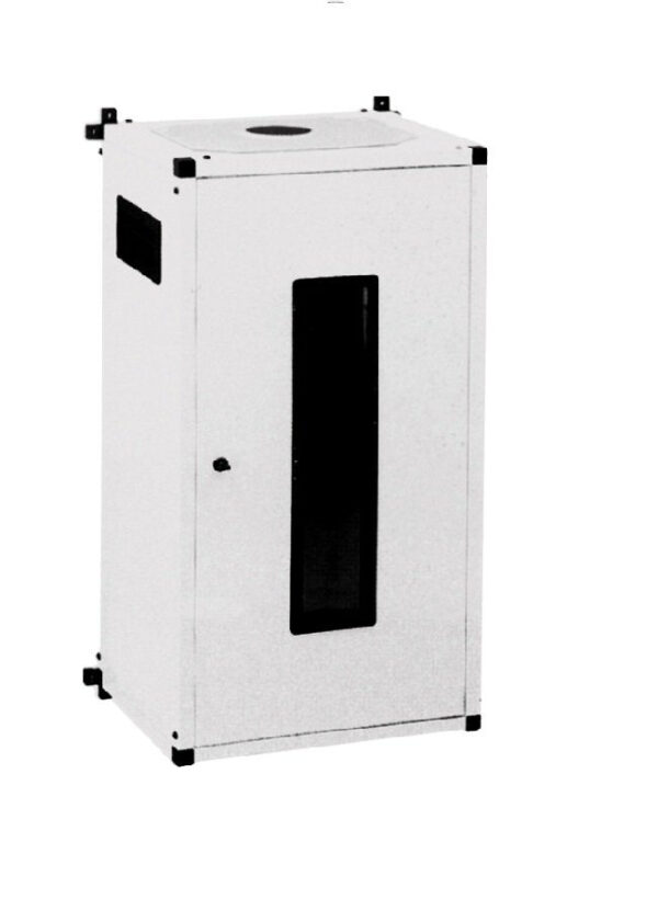 Insulated boiler cover in universal galvanized sheet MAIN White 1020x550x450 mm
