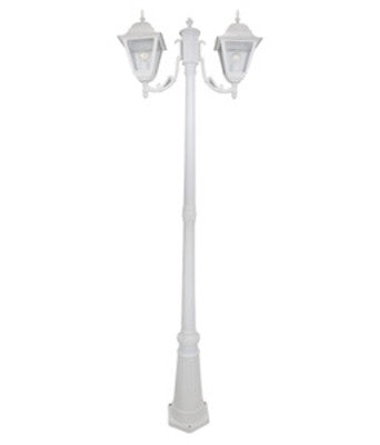Lamppost "New York" 200 cm with 2 white lights