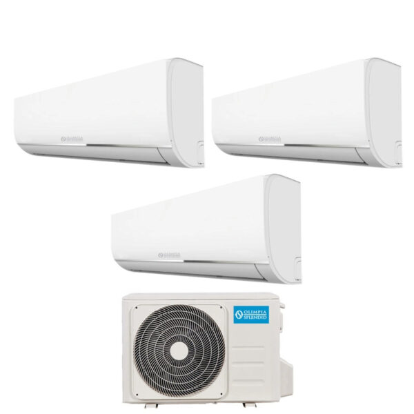 Olympia Splendid Trial Split Inverter Airconditioner NEXYA S4 9+9+9 serie met OS-CEMYH21EI R-32 Geïntegreerde Wi-Fi 9000+9000